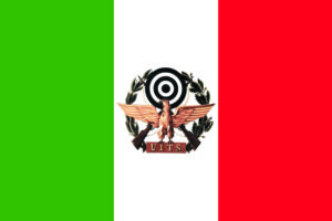 Bandiera uits_unione italiana tiro a segno